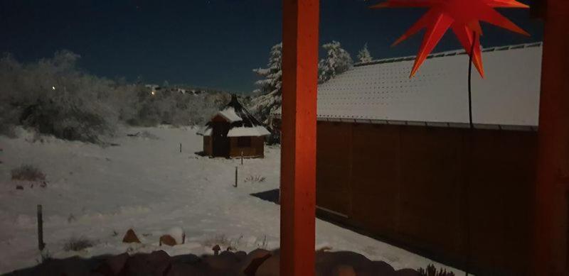 Vila Holzblockhaus Magdalena Altenberg  Exteriér fotografie