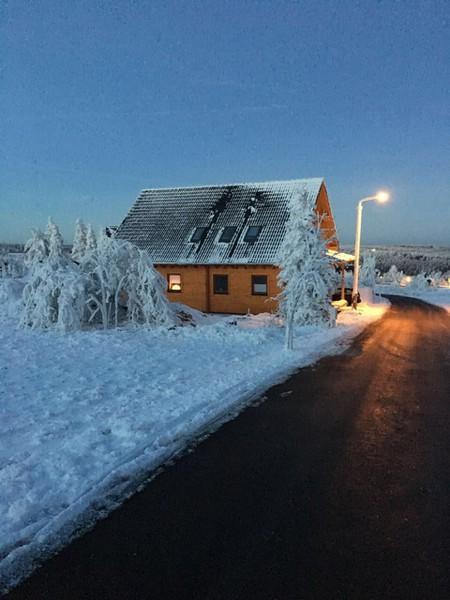 Vila Holzblockhaus Magdalena Altenberg  Exteriér fotografie