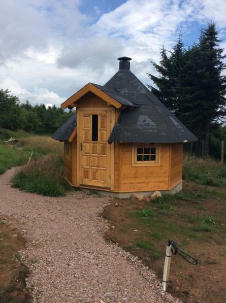 Vila Holzblockhaus Magdalena Altenberg  Exteriér fotografie